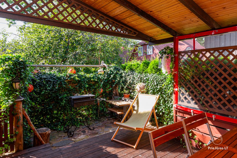 Single-room flat in Nida in ethnographical house “Pas Mecislova”