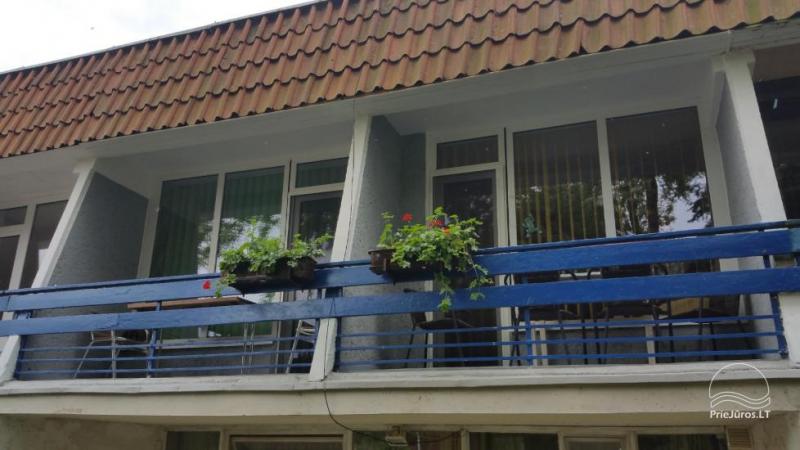 One room apartment with balcony and all conveniences for rent in Nida