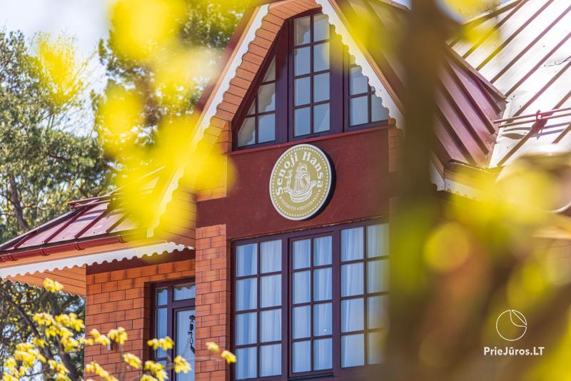 Гостиница Senoji Hansa Hotel: ресторан, баня, джакузи