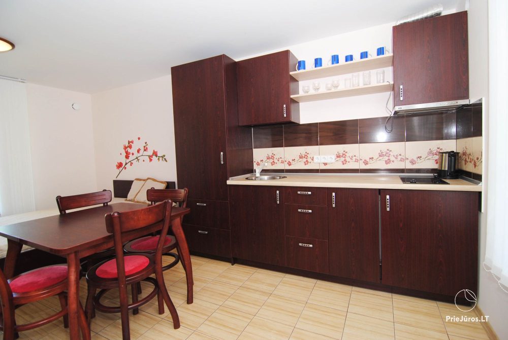 Апартамент с летней террасой А - kitchen