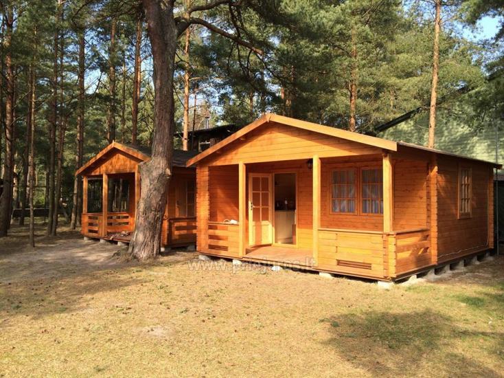 New summerhouses by the sea, in pine forest