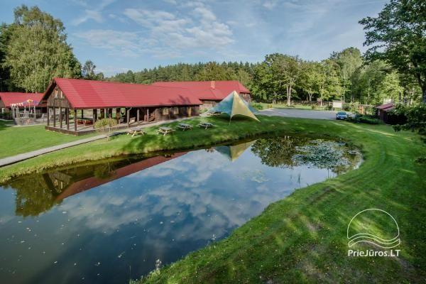 Guest House Vecmuiža in Latvia: small houses, rooms, sauna, banquet hall