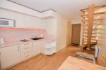 Cottage for rent in Nida with balcony, fireplace, Wi-Fi, free parking