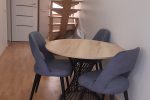 Cottage for rent in Nida with balcony, fireplace, Wi-Fi, free parking