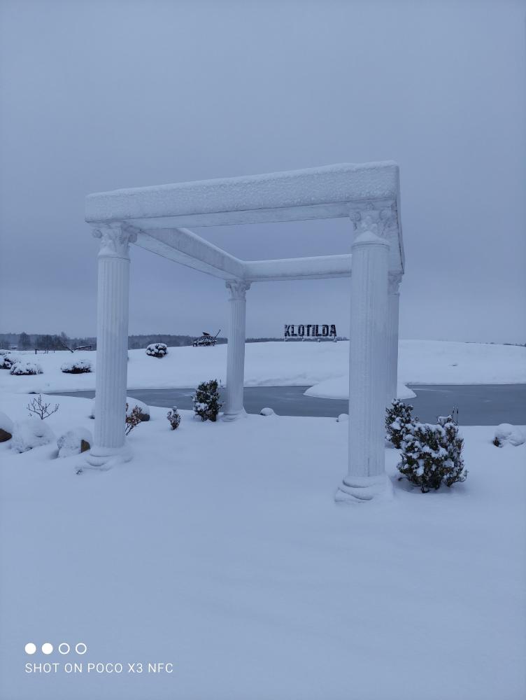 Banquet hall and bathhouse 24 km from Klaipeda