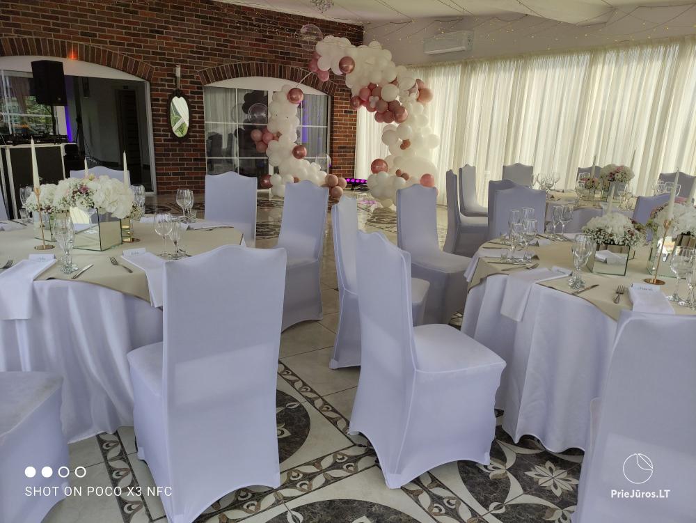 Banquet hall and bathhouse 24 km from Klaipeda