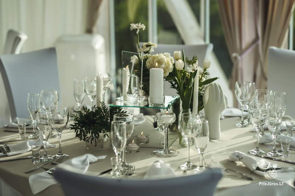 Banquet hall and bathhouse 24 km from Klaipeda