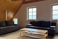 4-room apartment on 2 floors with the view to the lagoon (up to 10 persons), arbor in the yard