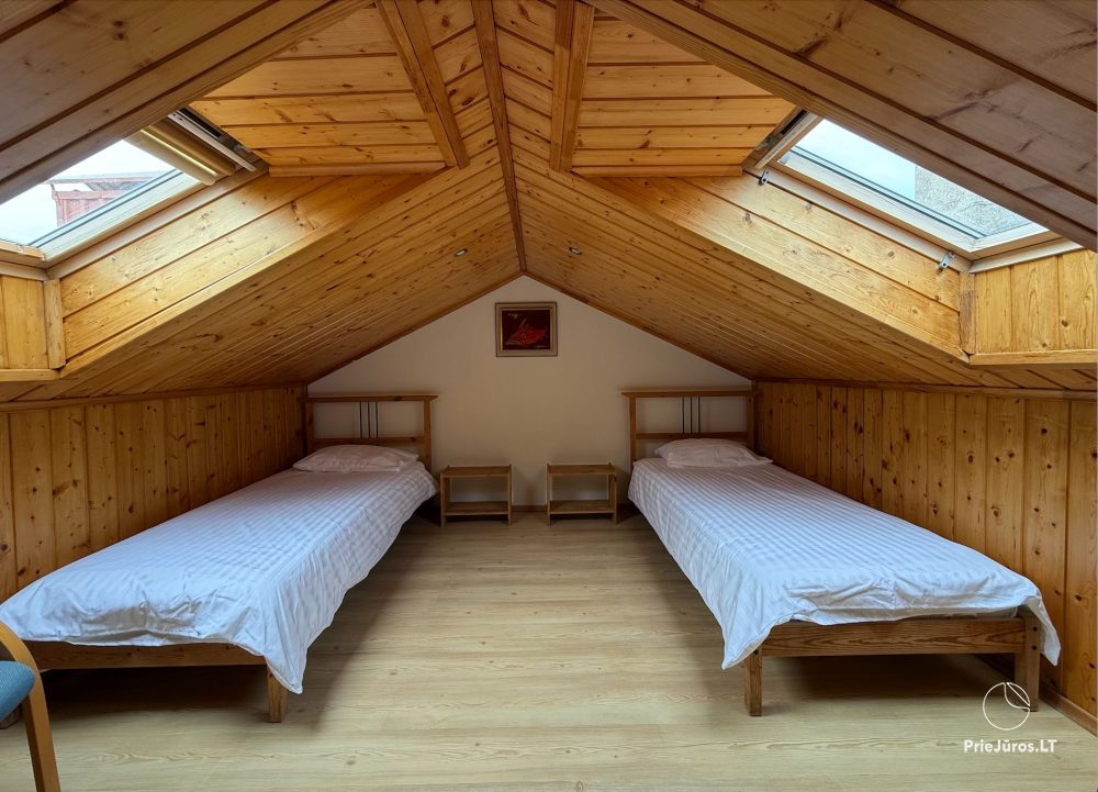 4-room apartment on 2 floors with the view to the lagoon (up to 10 persons), arbor in the yard