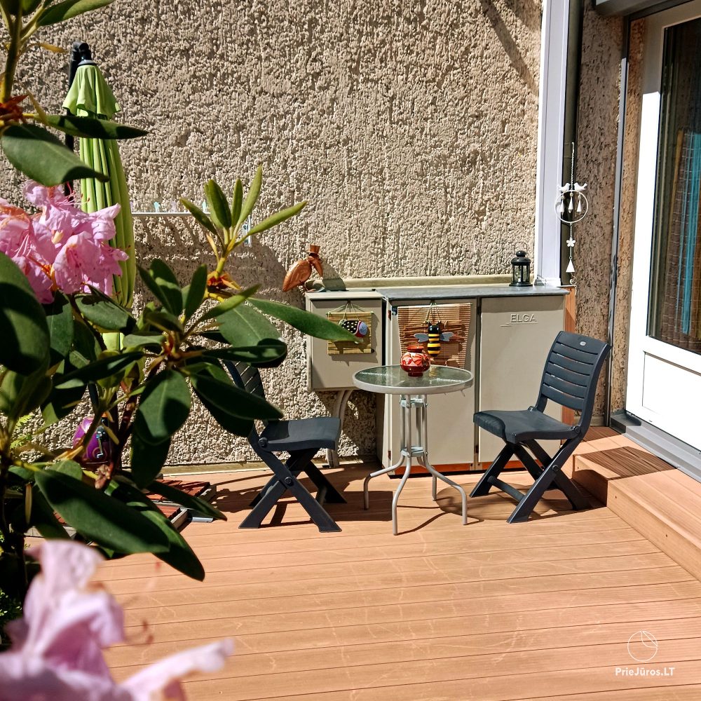 Two-room apartment for rent in Nida