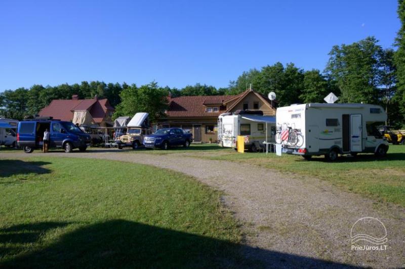 Camping Karklecamp in Klaipeda district at the Baltic sea
