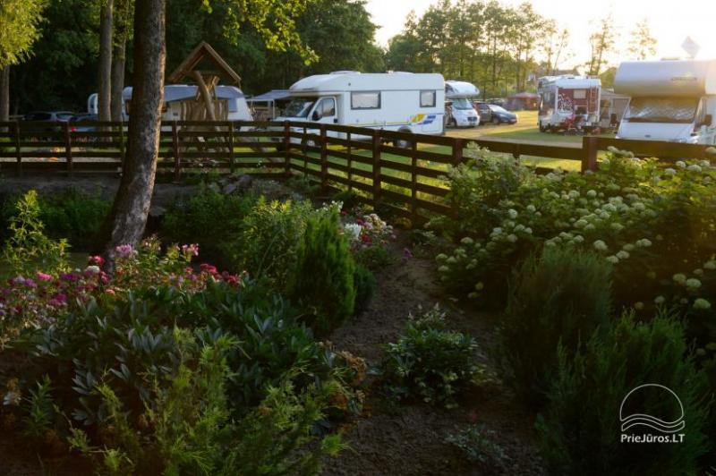 Кемпинг Karklecamp в Клайпедском районе на Балтийском море