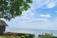 One-room apartment and double room in Nida in a house on the shore of the Curonian lagoon