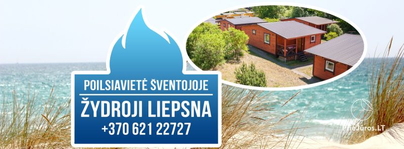 New holiday cottages and rooms in Sventoji Zydroji Liepsna