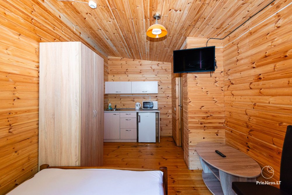 Новые доики и номера с удобствами в Швентойи Zydroji Liepsna