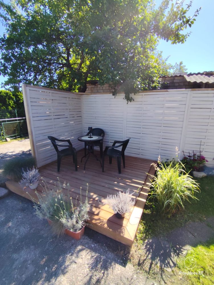 Rooms for rent in Palanga near the sea
