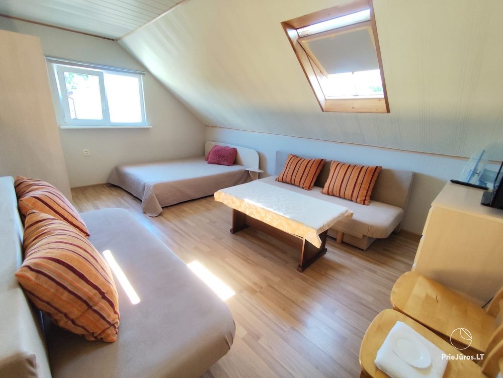 Rooms for rent in Palanga near the sea