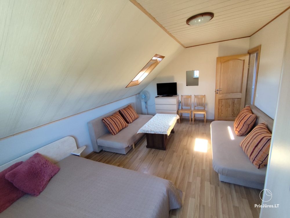 Rooms for rent in Palanga near the sea