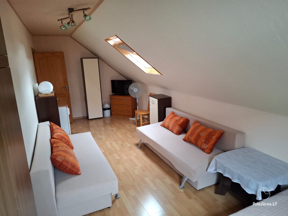 Rooms for rent in Palanga near the sea