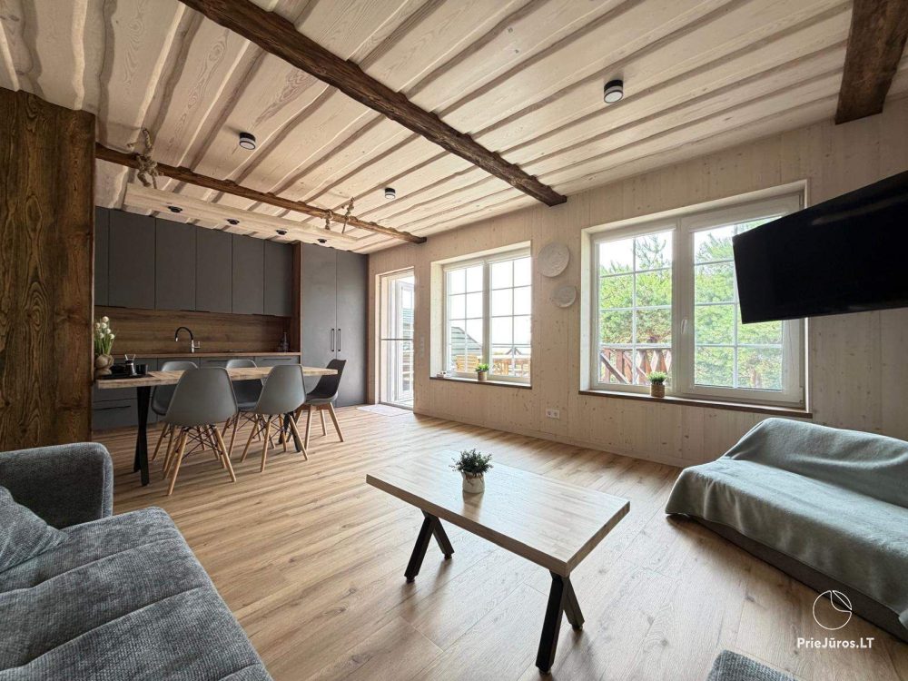 Sea-view rooms and holiday cottages for rent in Sventoj Kopa-Jūra