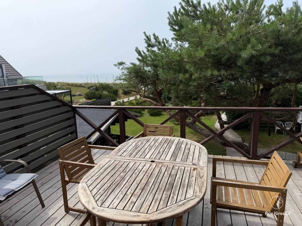 Sea-view rooms and holiday cottages for rent in Sventoj Kopa-Jūra