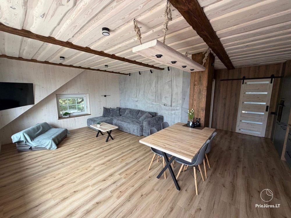 Sea-view rooms and holiday cottages for rent in Sventoj Kopa-Jūra