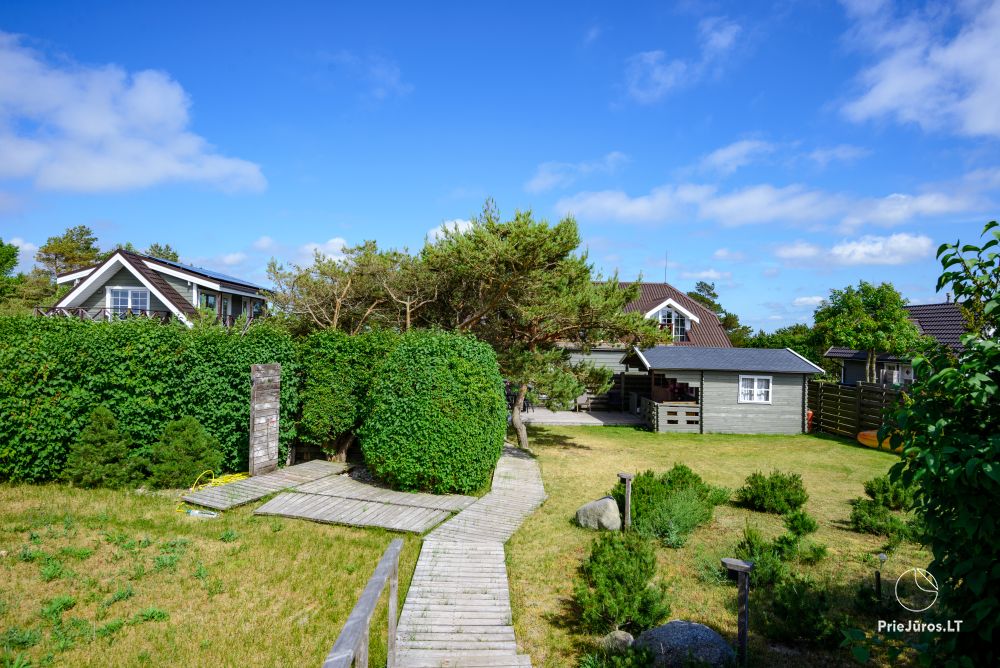 Sea-view rooms and holiday cottages for rent in Sventoj Kopa-Jūra