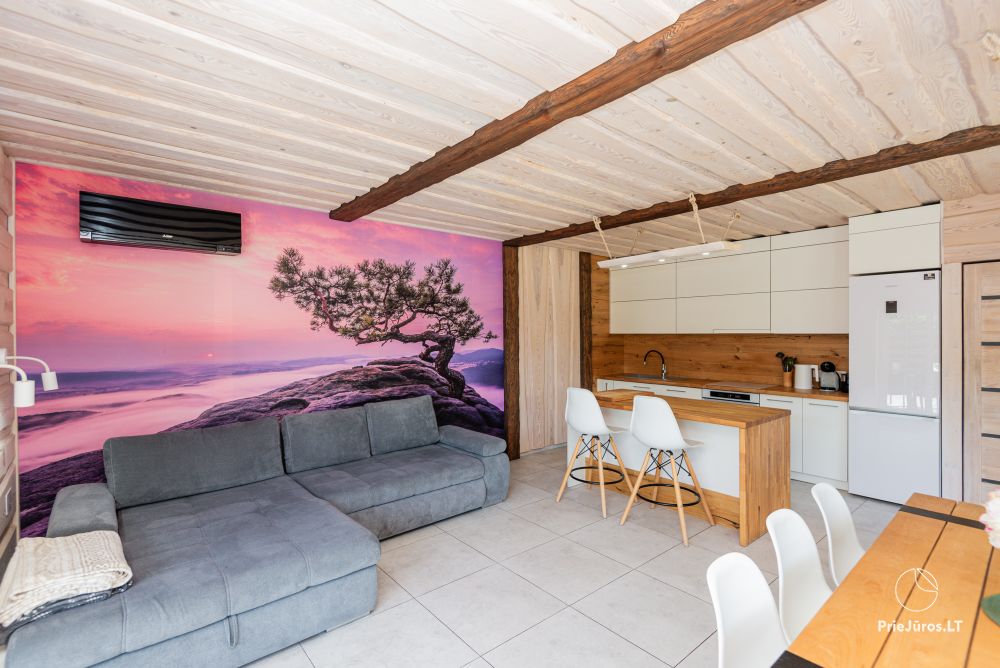 Sea-view rooms and holiday cottages for rent in Sventoj Kopa-Jūra