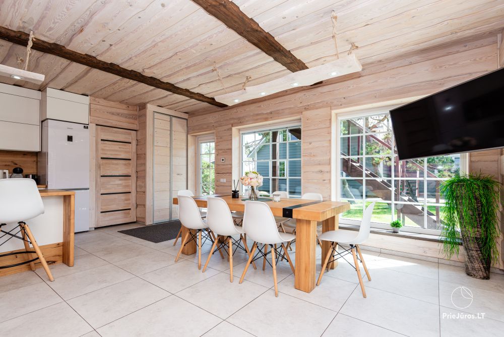 Sea-view rooms and holiday cottages for rent in Sventoj Kopa-Jūra
