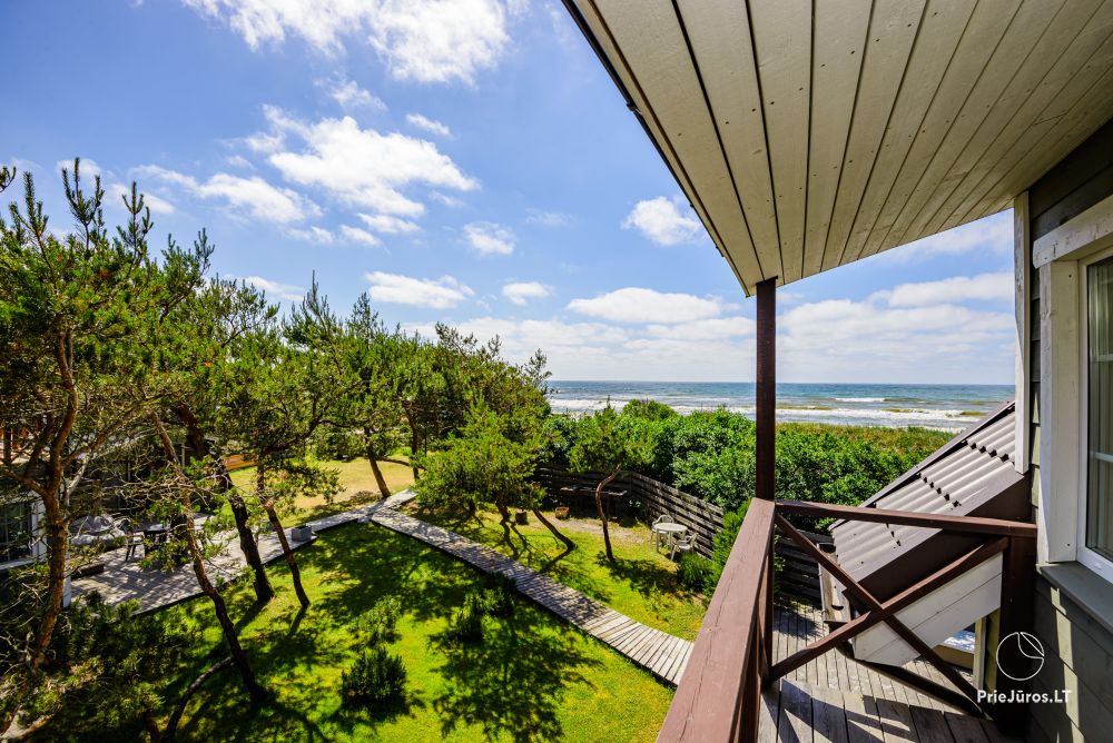 Sea-view rooms and holiday cottages for rent in Sventoj Kopa-Jūra