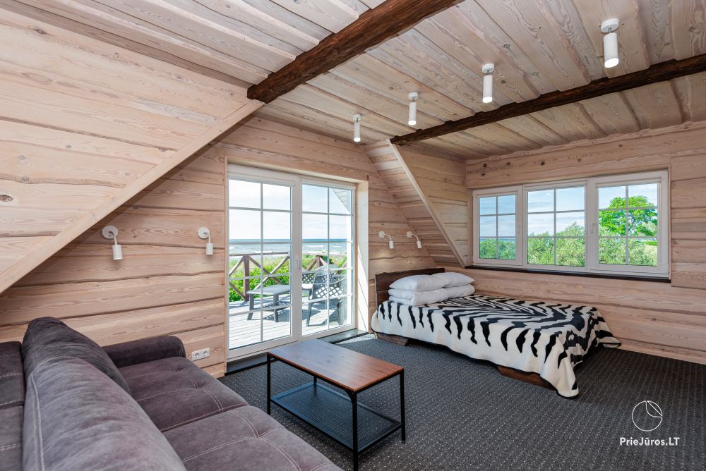 Sea-view rooms and holiday cottages for rent in Sventoj Kopa-Jūra