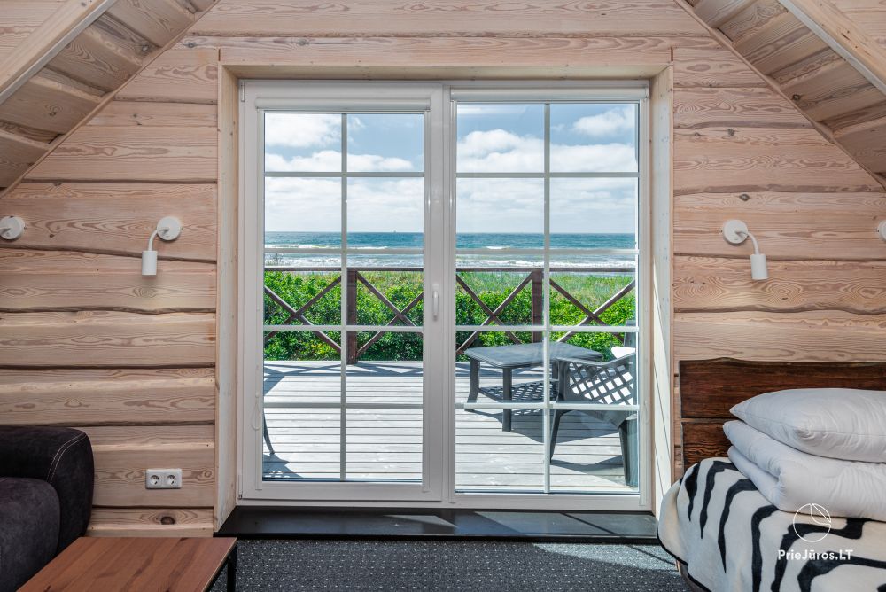 Sea-view rooms and holiday cottages for rent in Sventoj Kopa-Jūra
