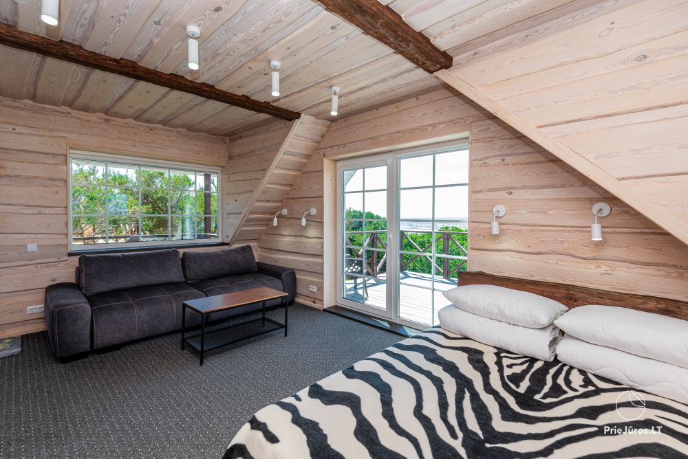 Sea-view rooms and holiday cottages for rent in Sventoj Kopa-Jūra