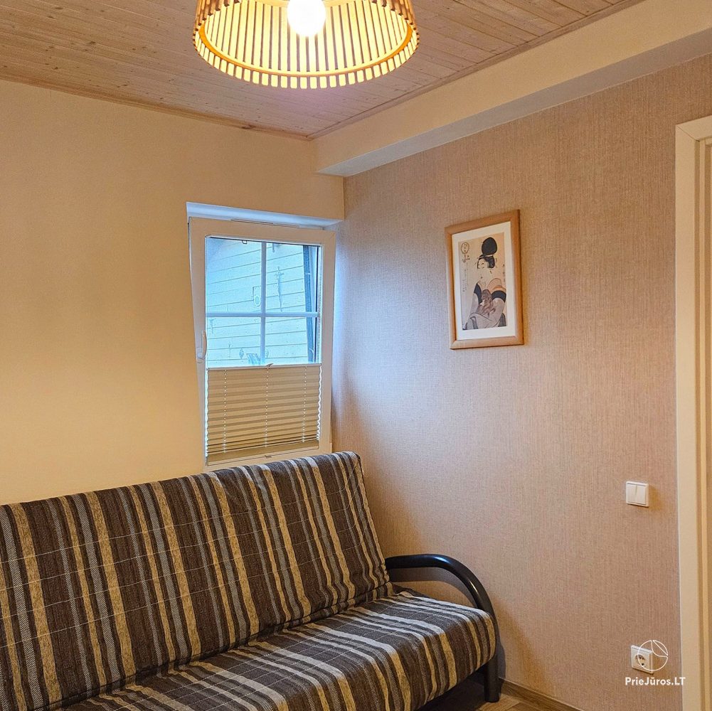 Townhouse with Jacuzzi for rent in Palanga for 4+2 persons Baure