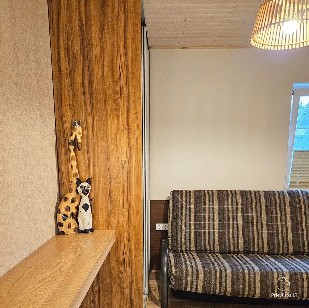 Townhouse with Jacuzzi for rent in Palanga for 4+2 persons Baure