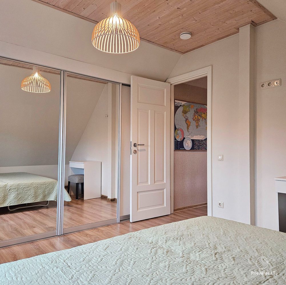 Townhouse with Jacuzzi for rent in Palanga for 4+2 persons Baure