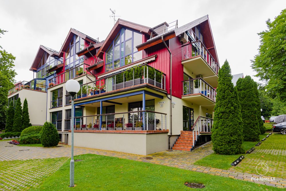 Modern two rooms apartment with large terrace in Curonian Spit, Juodkrante - 1