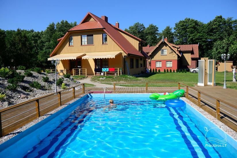Villa Vanilla - modernly furnished rooms with all amenities for rent in Karkle. 2 swimming pools, just 250 meters to the sea! - 1