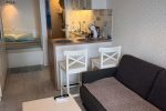 Flat (20 sq.m.) with terrace for rent in Nida, on the shore of the lagoon