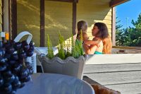 Townhouse with Jacuzzi in the terrace in Palanga for 4+2 persons "Baure"
