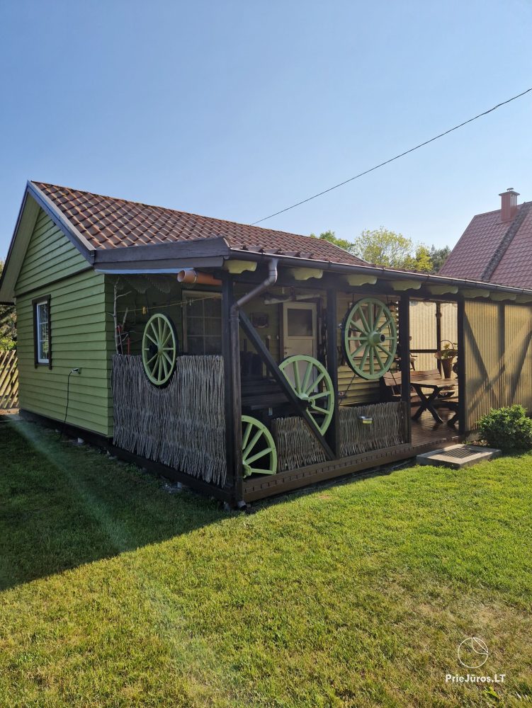 Mini camping, two room holiday house