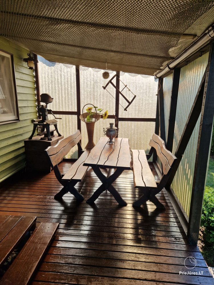 Mini camping, two room holiday house