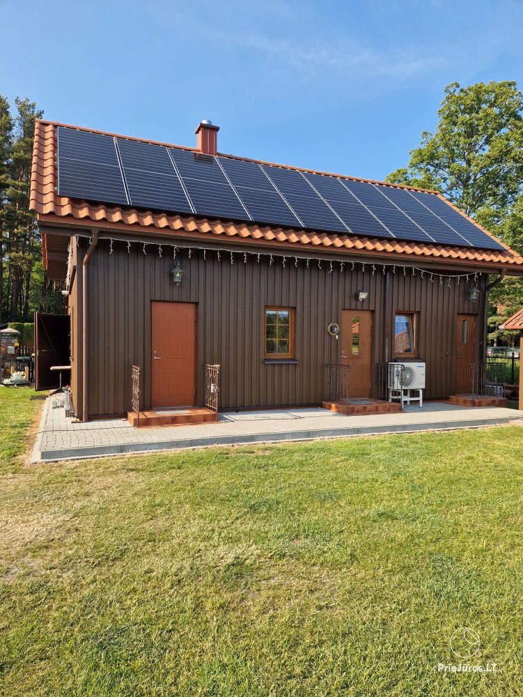 Mini camping, two room holiday house