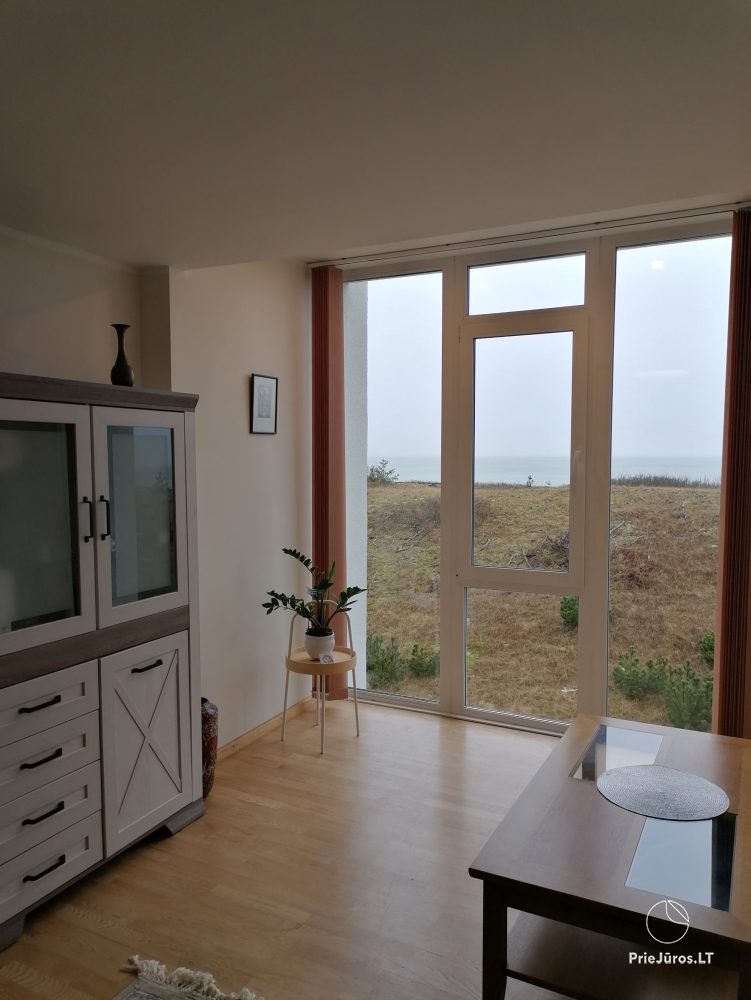 Two room flat by the sea. In the dunes. SEAVIEW !