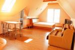 Spacious two-room apartment. Quiet location, 10 min. on foot the the beach
