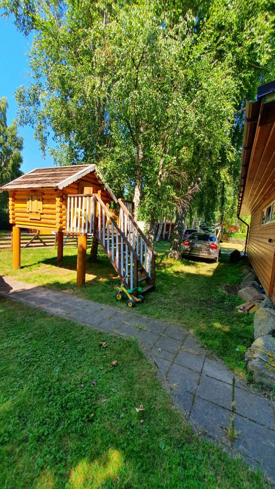 Room rent in wooden holiday houses at the sea