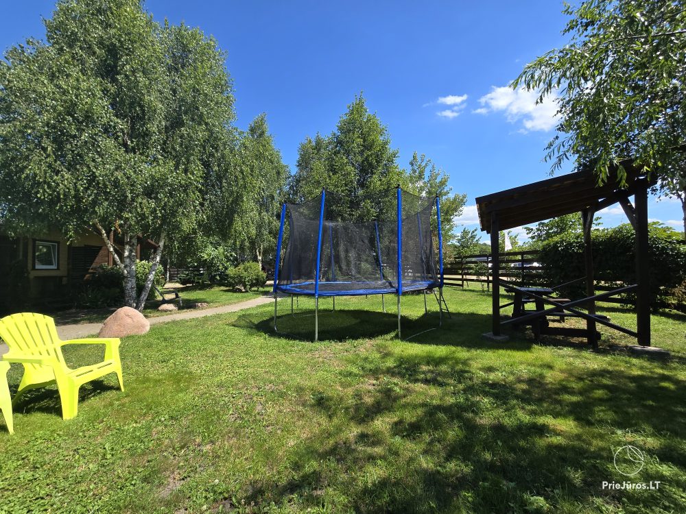 Новые домики с кухнями, террасами в Швянтойи Vasare