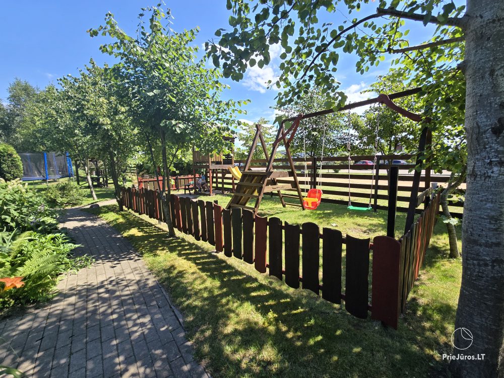 Новые домики с кухнями, террасами в Швянтойи Vasare