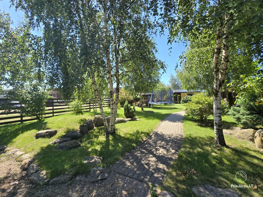 Новые домики с кухнями, террасами в Швянтойи Vasare