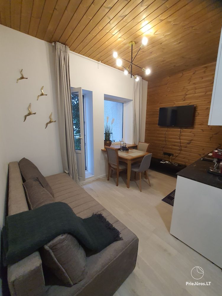 Great 2-room flat for rent in Palanga center, near the sea